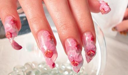 абстрактный дизайн ногтей фото